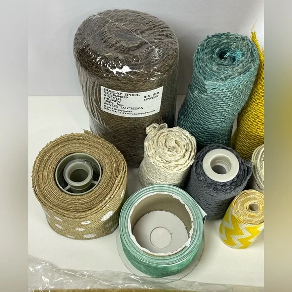 Crafting ribbon bundle lot, 16 pieces - Picture 3 of 9